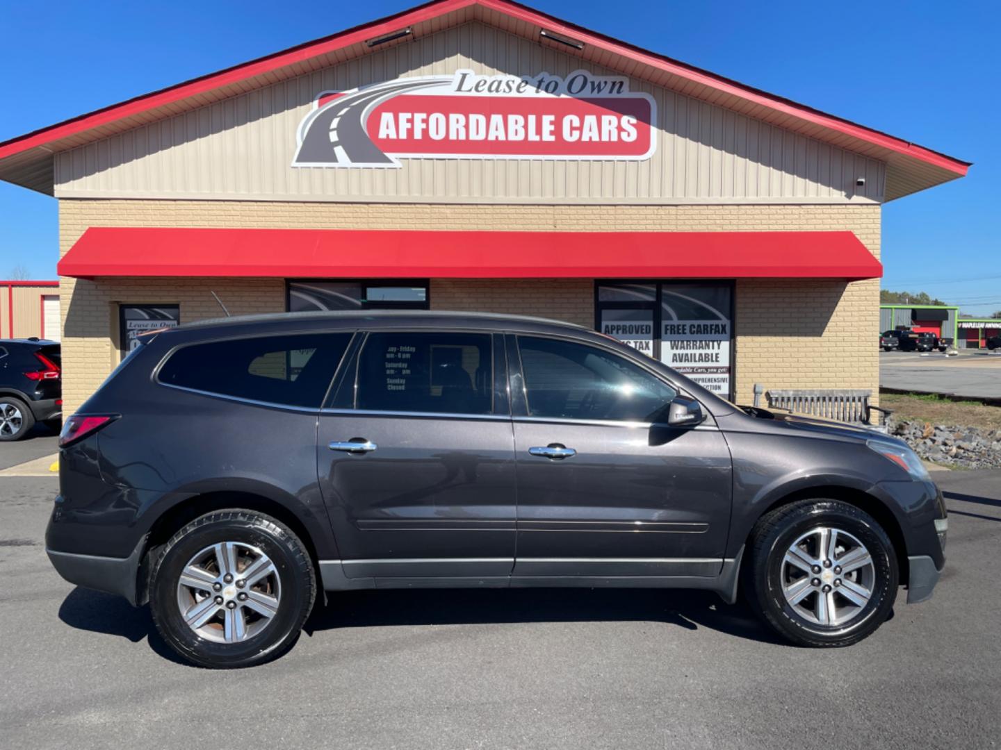 2016 Black Chevrolet Traverse (1GNKRHKD0GJ) with an V6, 3.6 Liter engine, Automatic, 6-Spd transmission, located at 8008 Warden Rd, Sherwood, AR, 72120, (501) 801-6100, 34.830078, -92.186684 - Photo#0